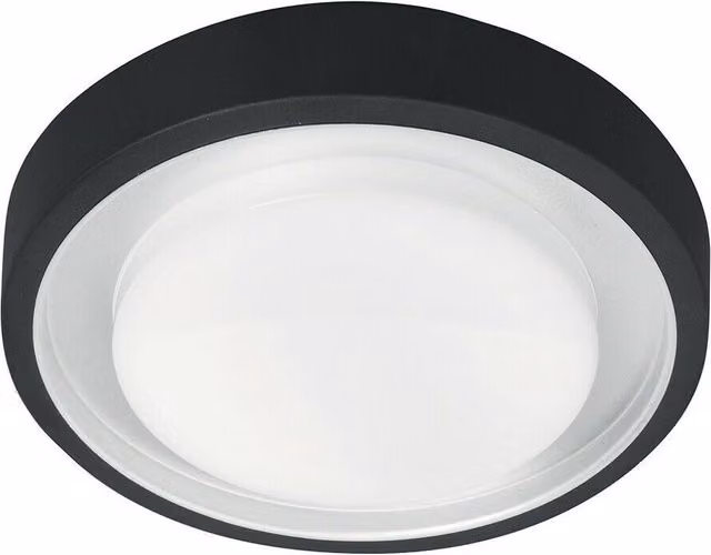 Loops LED Outdoor IP54 Wall Light in Grey Aluminium with 22W Bulb Included – 1
