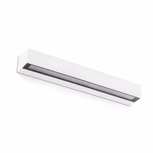 Netlighting Doro28 Integrated LED Up Down Outdoor Wall Light, White, 3000K, IP65