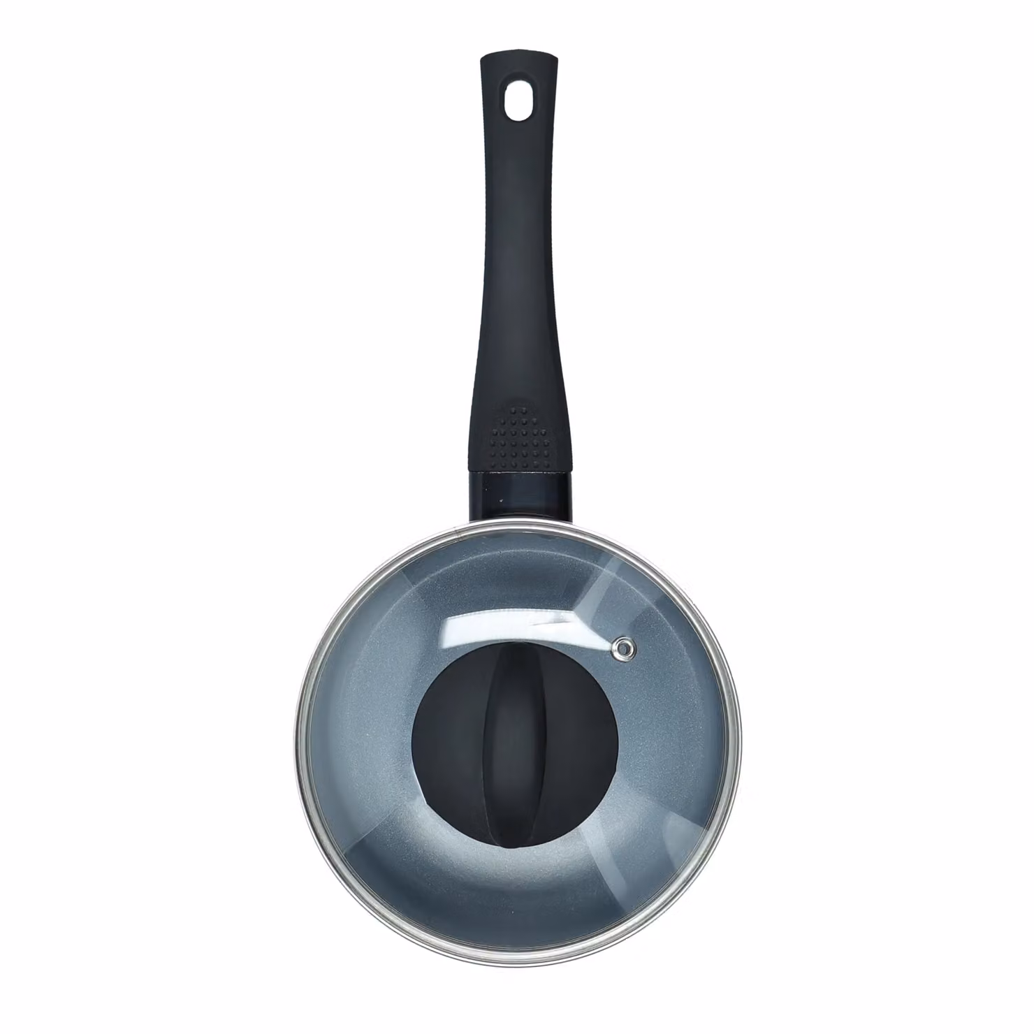 MasterClass Ceramic Non-Stick Induction Ready 18cm Saucepan in Grey – 3
