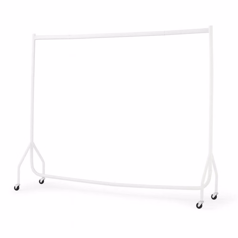 House of Home Heavy Duty White Metal Clothes Rail, W: 152 cm, H: 150 cm – 2