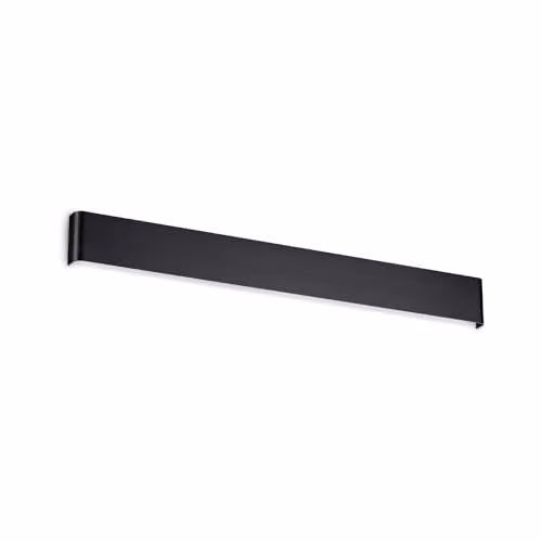Netlighting Delta 83cm Integrated LED Wall Lamp Black 3000K Warm White – 1
