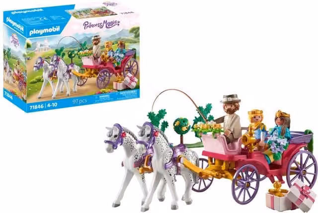 Playmobil Carriage Ride Playset in Pink