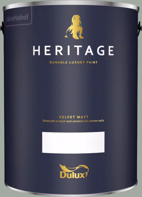 Dulux Trade Heritage Matt Paint in Sage Green, 5 l