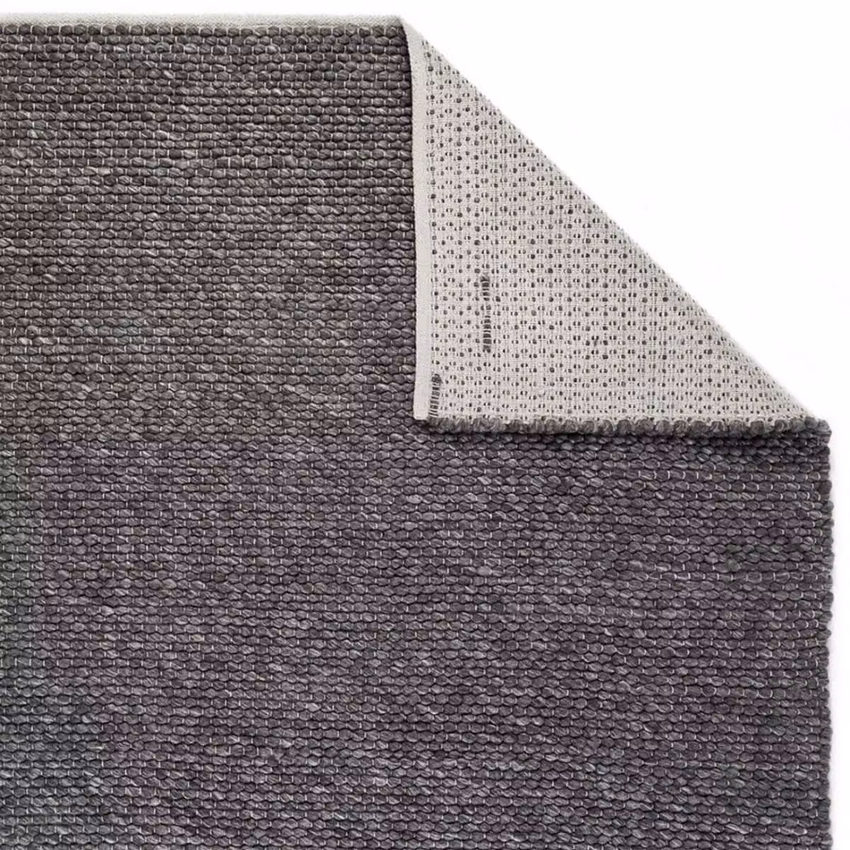 The Rug Shop UK Charcoal Handmade Wool Modern Plain Area Rug, W/D: 200 x 290 cm – 2
