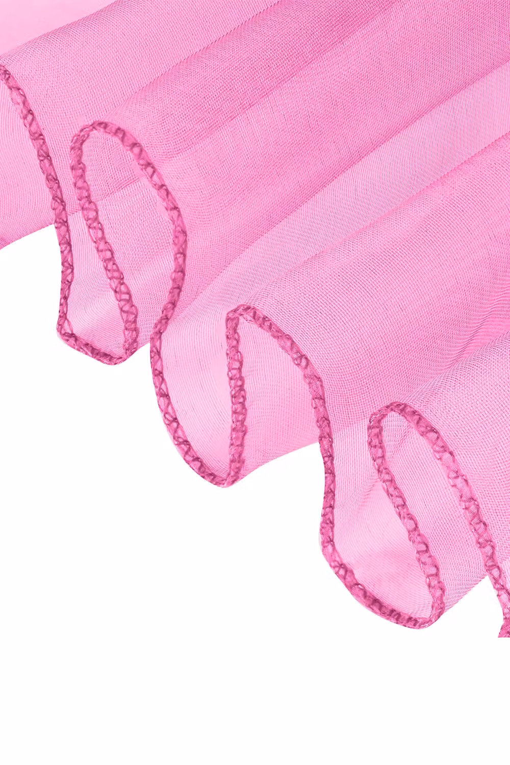 Neel Blue Set of 25 Pale Pink Organza Sashes for Party Decoration, W: 17 cm, L: 280 cm – 2