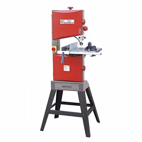 Holzmann HBS245HQ Band Saw, Red, 375 W, 230 V, Max Cutting Depth 152 mm, Saw Blade Length 1826 mm
