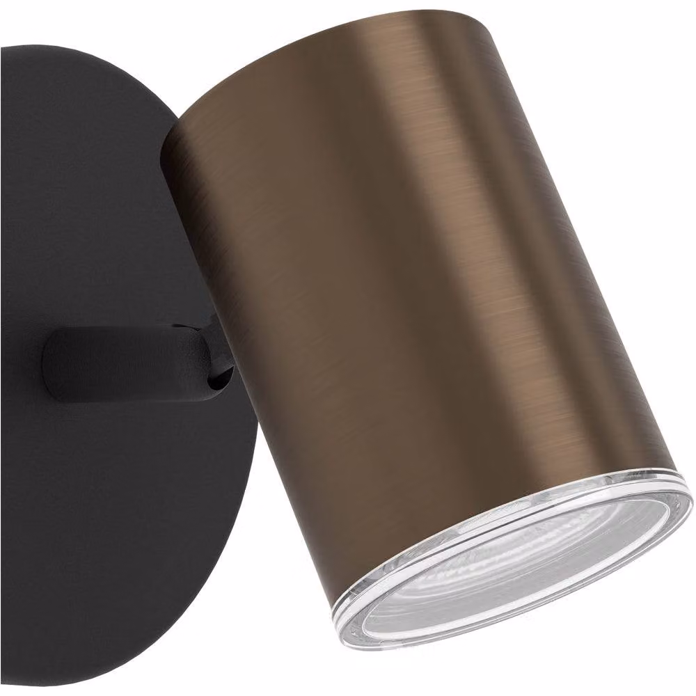 Loops 2 Pack Modern LED Ceiling Spotlight in Bronze and Black for Bathroom Lighting – 5