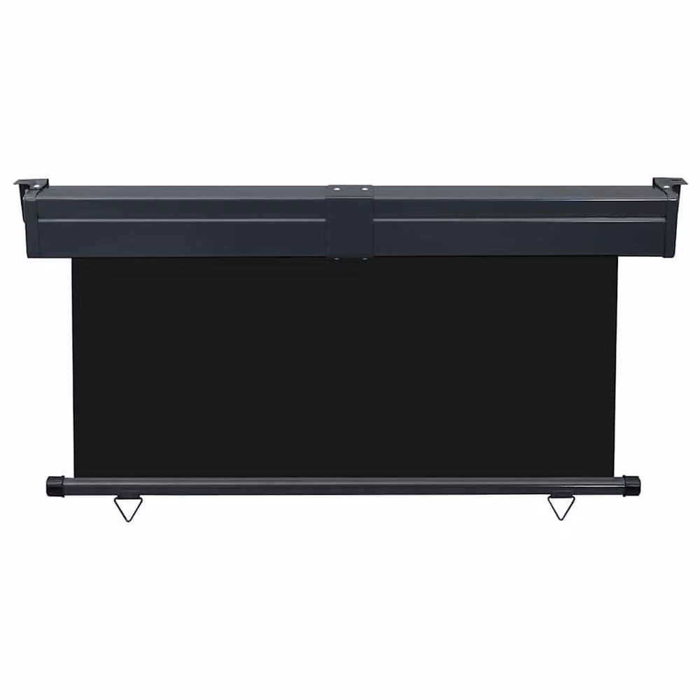 Berkfield Home Stylish Balcony Side Awning in Black, W/H: 140 x 250 cm – 2