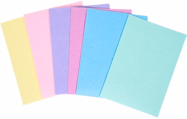 Crafty Club Pack of 20 Multicolour Pastel Felt Sheets