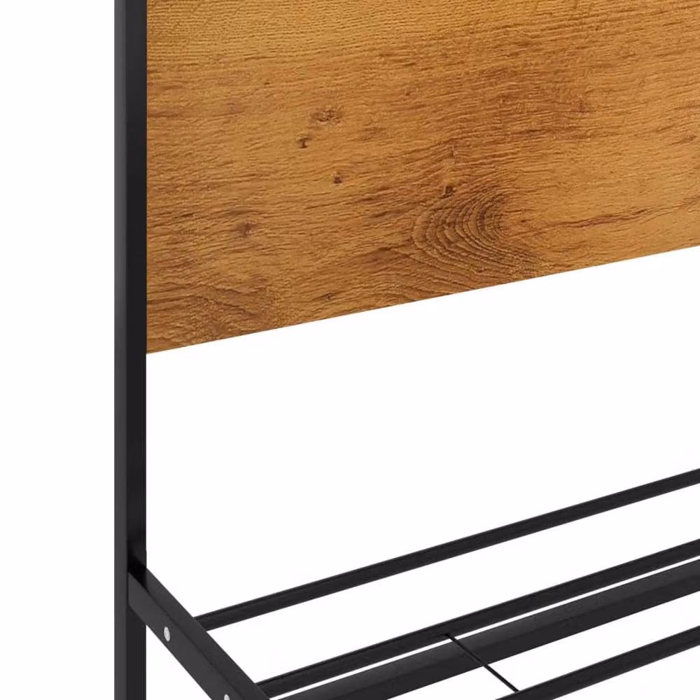 Berkfield Home Comfortable Metal Bed Frame in Black, W/D/H: 100 x 200 cm – 3