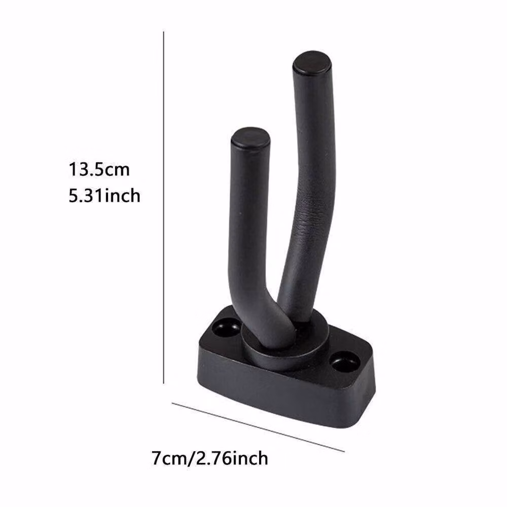 EONLION 4-Piece Metal Guitar Wall Mount Hanger Stand in Black – 2