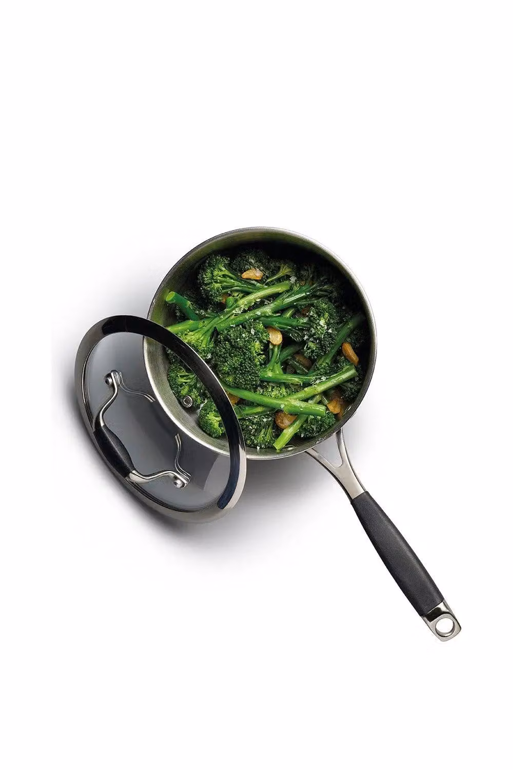 MasterClass Deluxe 5-Piece Stainless Steel Non-Stick Cookware Set in Grey – 2