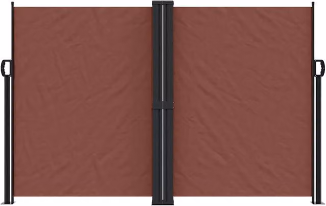 Berkfield Home Retractable Single Side Awning in Brown, W/H: 600 x 160 cm – 1