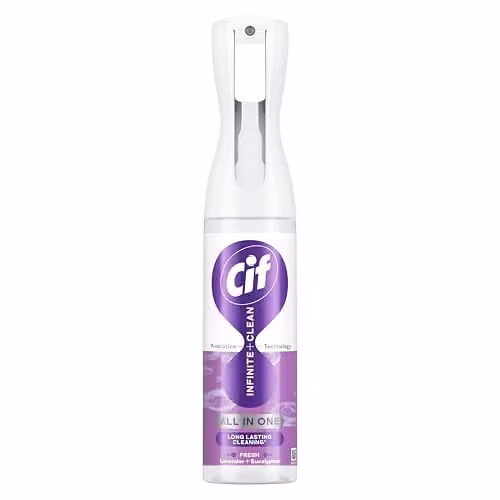 Cif Infinite Clean Lavender and Eucalyptus All in One Cleaner Spray with Probiotics Technology, 280 ml – 1