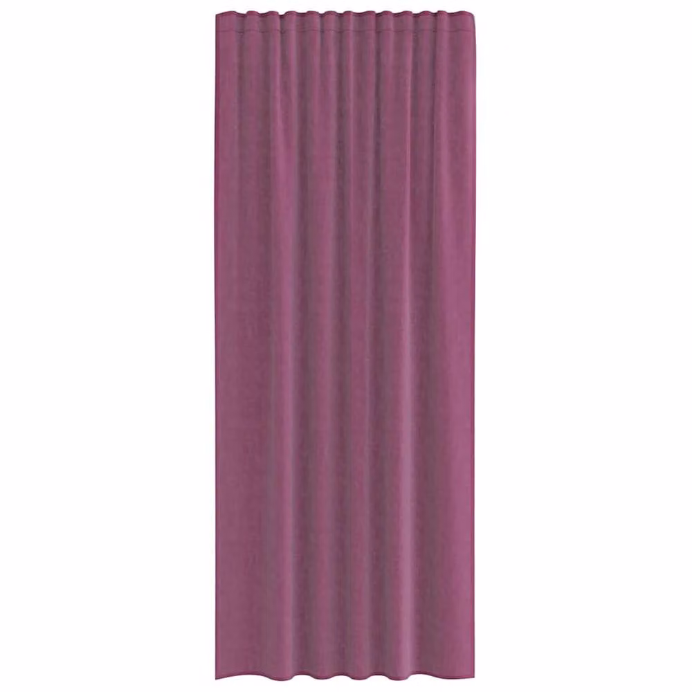 Berkfield Home Purple Voile Fabric Curtains with Rod Pockets, 2 Pack – 3