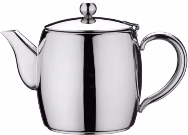 Café Stål Bellux Stainless Steel Teapot, Silver, 1000ml