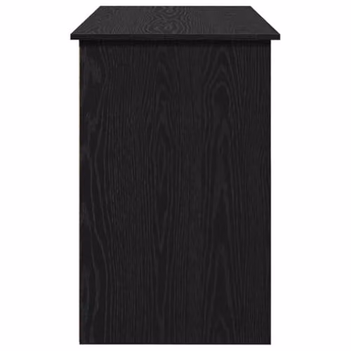 vidaXL Modern Black Writing Desk in MDF with Matt Finish, W: 102 cm, D: 50 cm, H: 75 cm – 6
