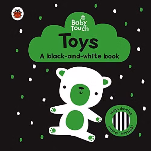 Ladybird Baby Touch Toys Black and White Board Book