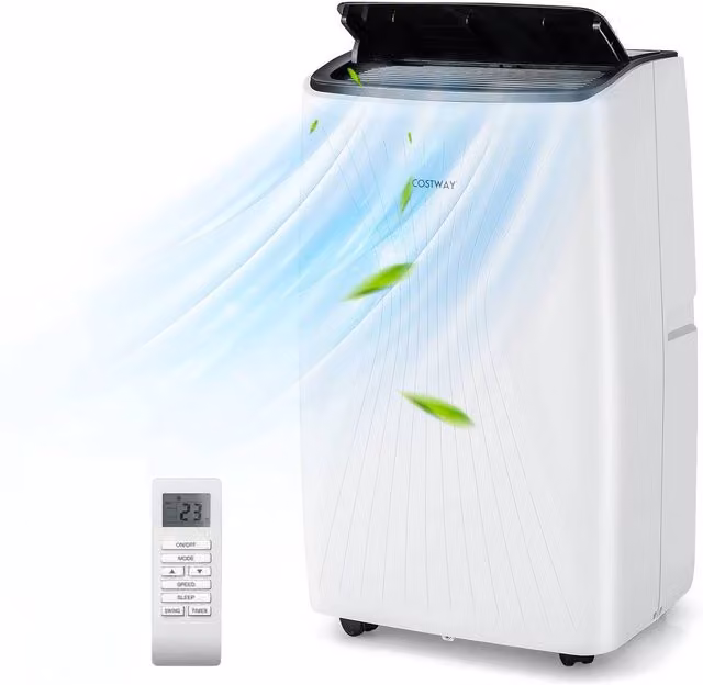 Costway 3.5 kW Monobloc Portable Air Conditioner in White