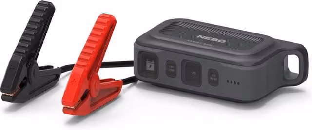 NEBO Rambler PS100 94.9Wh Portable Power Station with Wireless Charging and Floodlight, Black