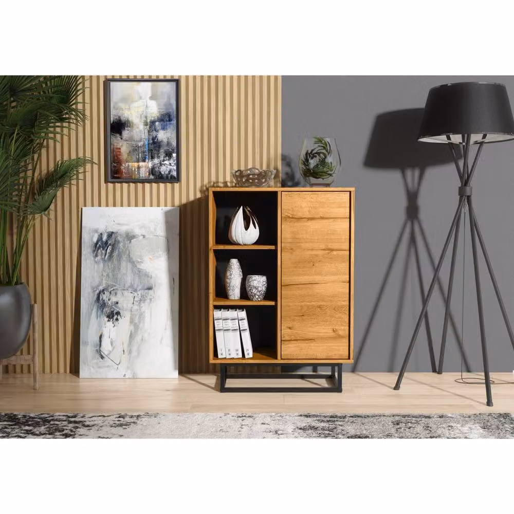 Creative Furniture Elysian Loft Sideboard in Dark Brown Oak – 2