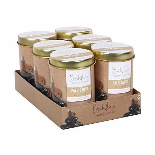 Something Different Palo Santo Jumbo Backflow Incense Cones, 20 Count Tin – 2