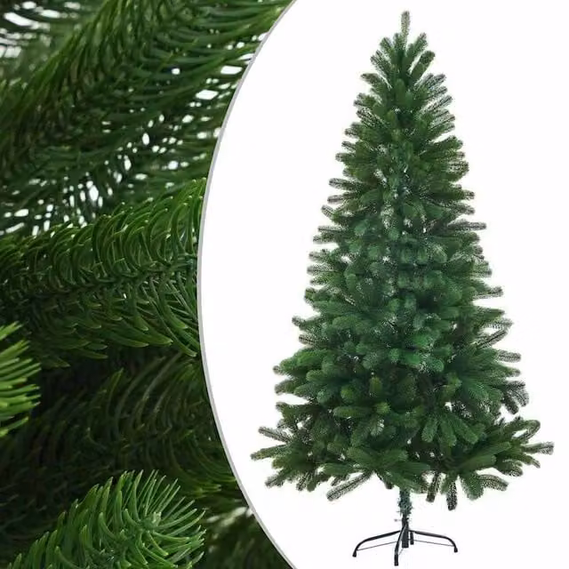 Berkfield Home Pre-lit Artificial Christmas Tree with Ball Set, Green, Height: 150 cm