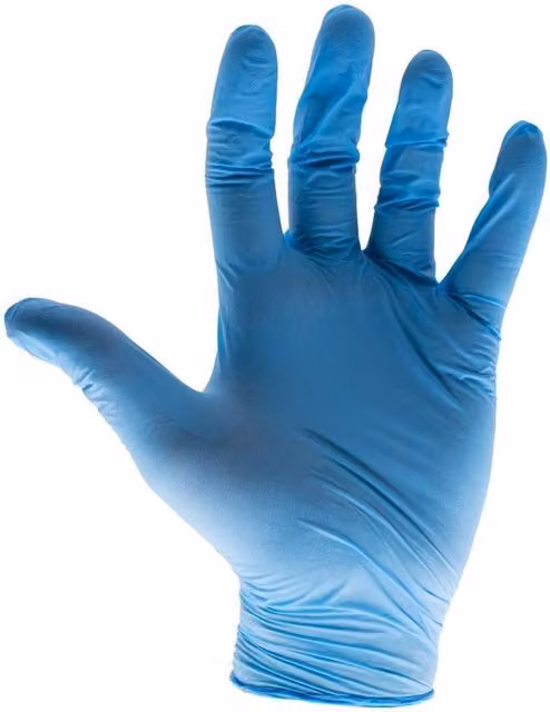 Scan Blue Nitrile Disposable Gloves