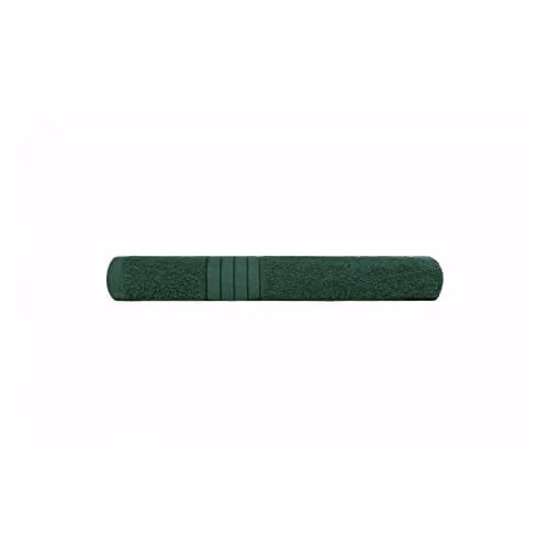 OHS Luxury 100% Cotton Terry Bath Sheet in Green, W/D/H: 150 x 90 x 1 cm