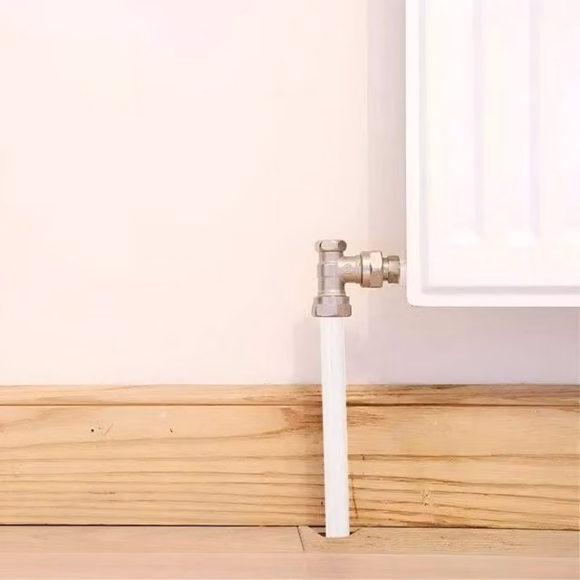 Marco Paul White Plastic Radiator Pipe Covers, Set of 8, W: 1000 cm, H: 52 cm, D: 2 cm