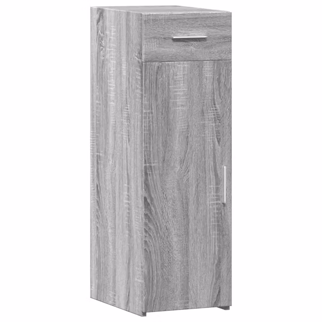 Berkfield Home Grey Sonoma Sideboard in Engineered Wood, W/D/H: 30 x 42.5 x 93 cm – 2