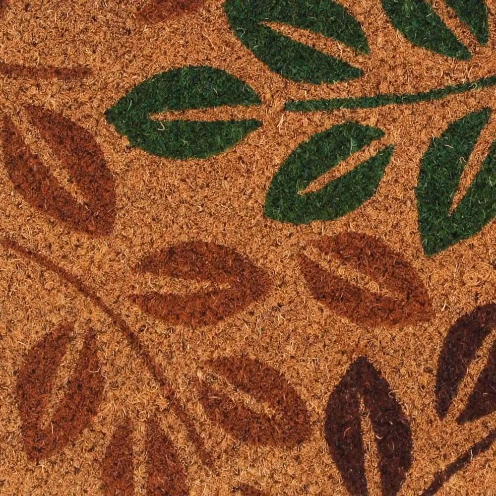 Berkfield Home Rectangular Coir and PVC Door Mat, Brown, W: 45 cm, D: 75 cm – 3