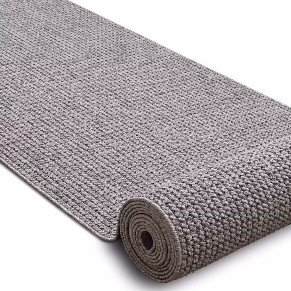 RugsX Casablanca Loop Runner in Grey, W/D: 100 x 120 cm – 2