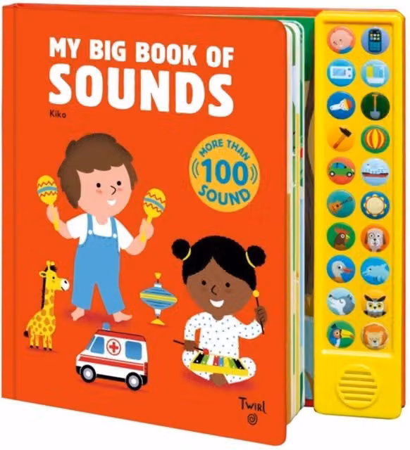Kiko My Big Book of Sounds Multicolour Board Book