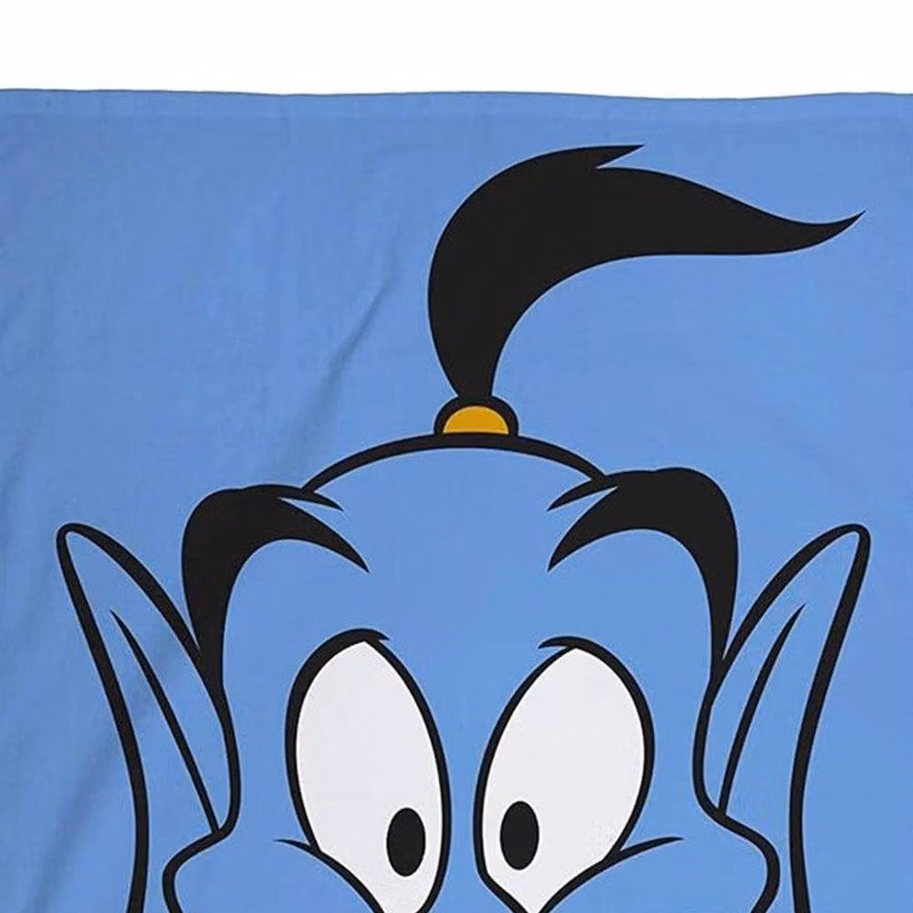 Aladdin Genie Blue Cotton Graphic Towel, W/D/H: 140 x 70 x 70 cm – 2