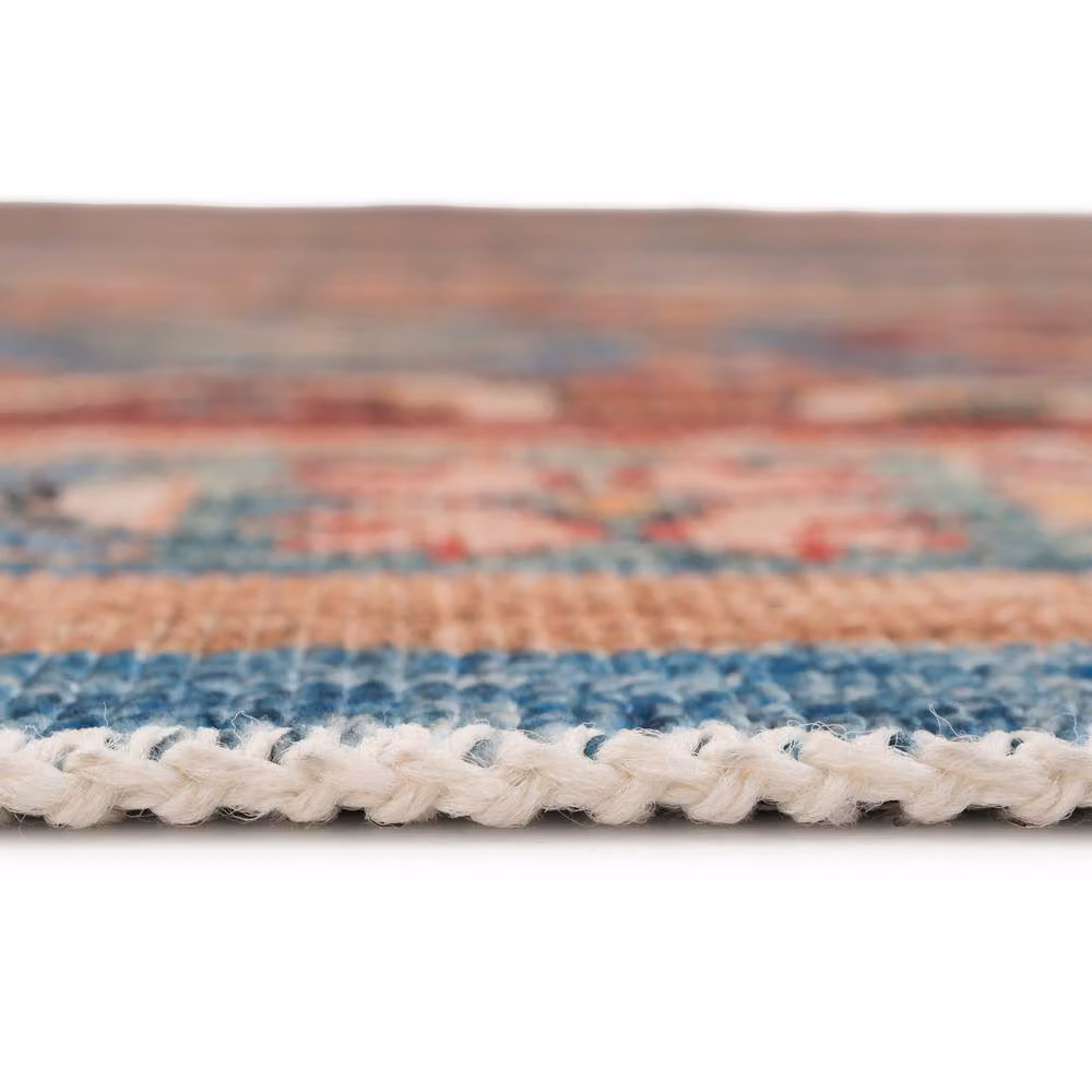 Kukoon Red Striped Modern Looped Pile Living Room Area Rug, W: 160 cm, L: 230 cm – 6