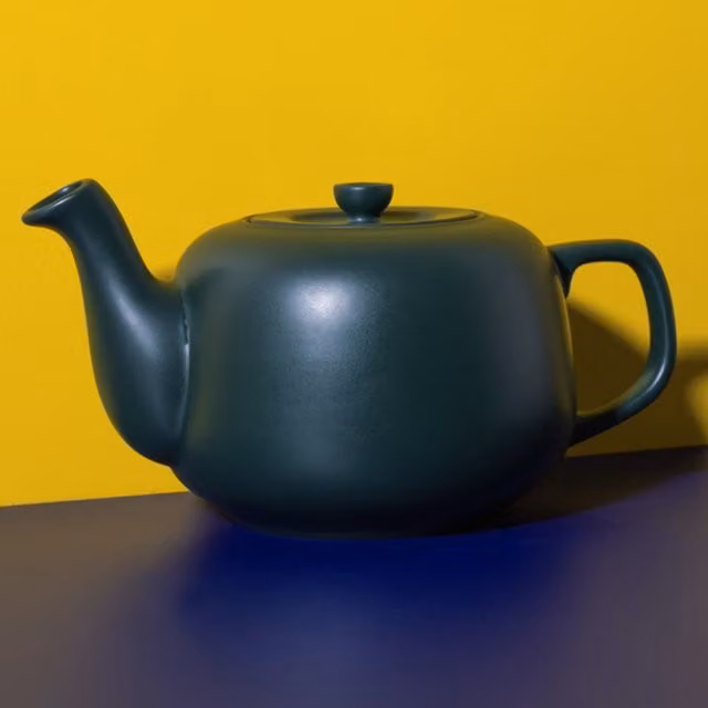 La Cafetire Classic Ceramic Teapot, 1.2 l, Green
