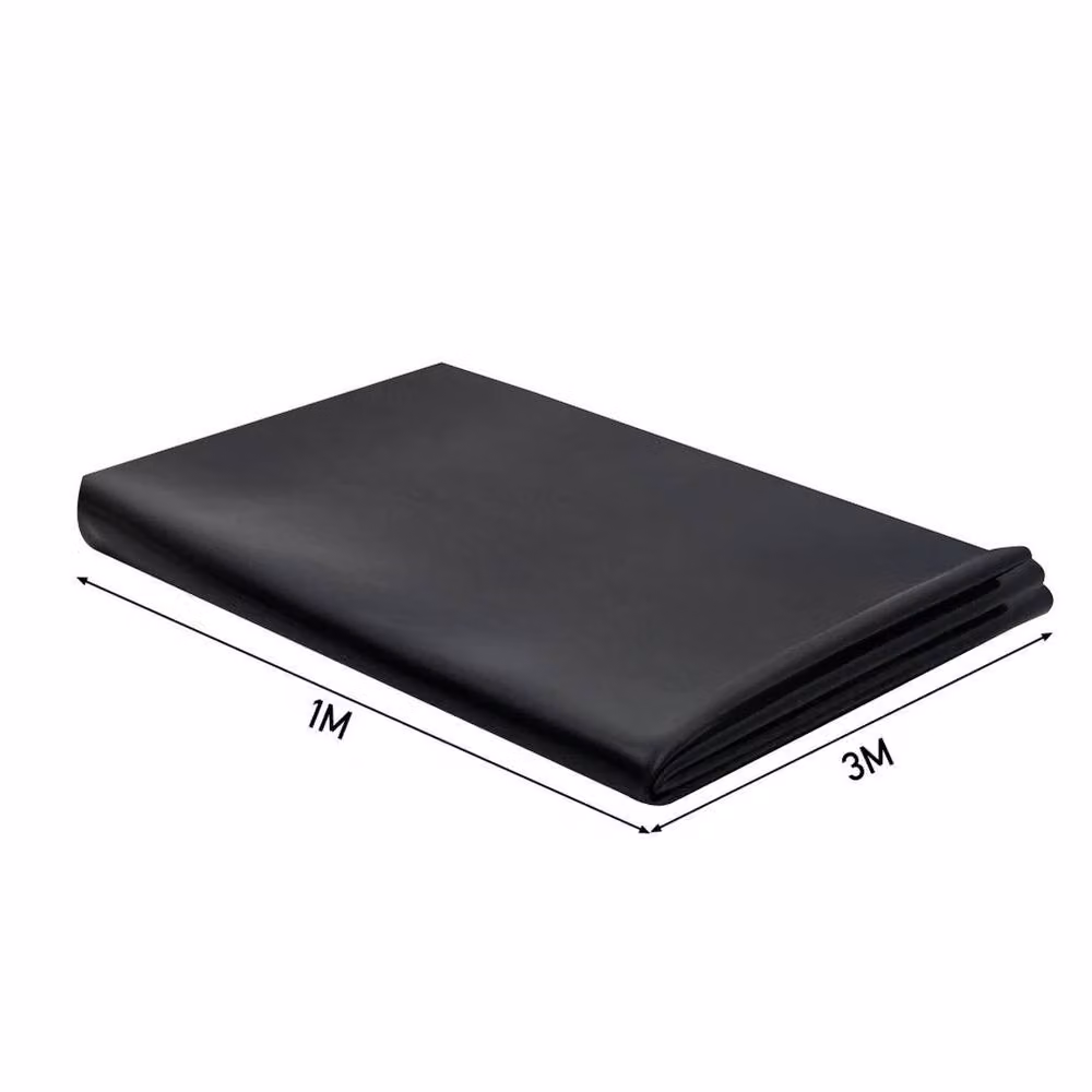 FLAVORA Black EPDM Rubber Roofing Sheet Offcut, W: 52 cm, L: 1000 cm – 2