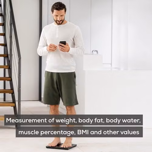 Beurer BF 500 Personal Digital Body Analysis Scales in Black with Bluetooth and App Control – 2