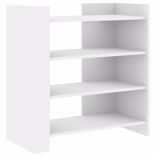vidaXL White Minimalist Sideboard in MDF, W/D/H: 73.5 x 35 x 75 cm – 1