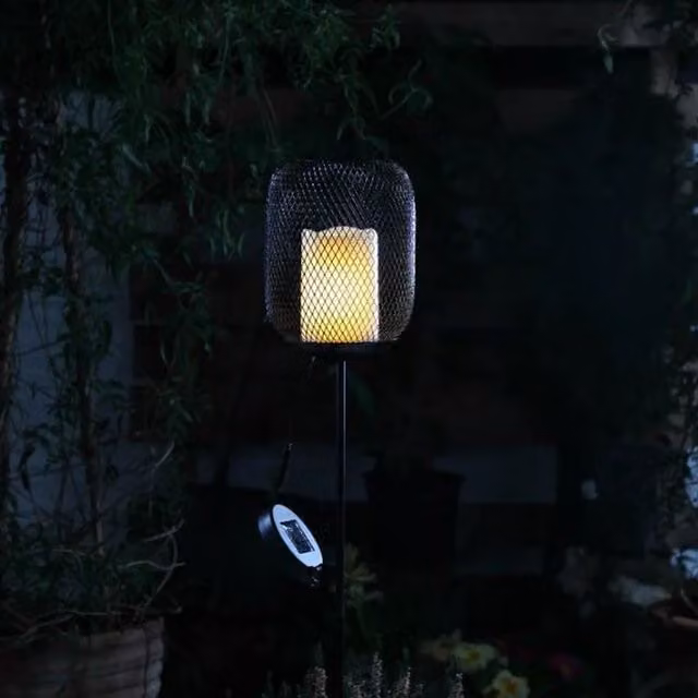 Noma Black Wire Mesh Stakelight
