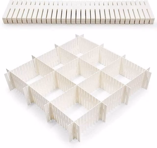 SPETLEK Medium Drawer Dividers in White