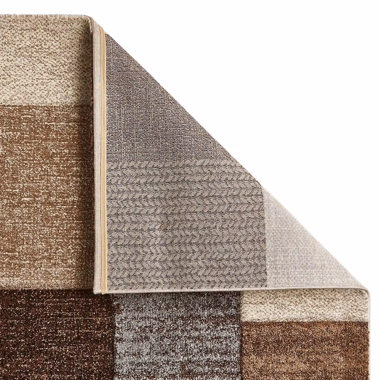 The Rug Shop UK Beige Handmade Modern Geometric Polypropylene Rug W: 200 cm, D: 290 cm – 5