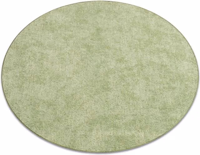 RugsX Serenade Round Rug in Green, Diameter: 133 cm