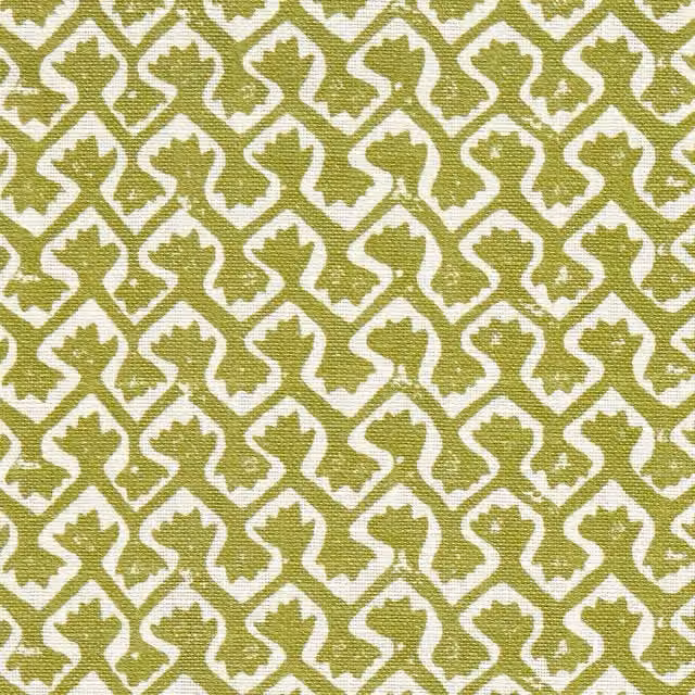Clarke & Clarke Kalpa Fabric Apple Green