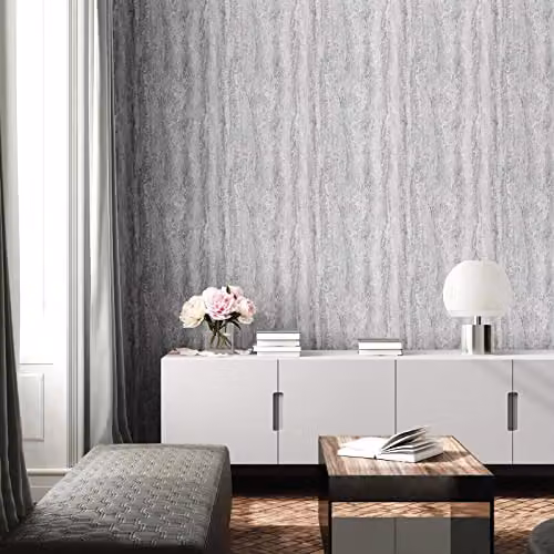 Muriva Eterna Marble Grey Abstract Wallpaper – 2