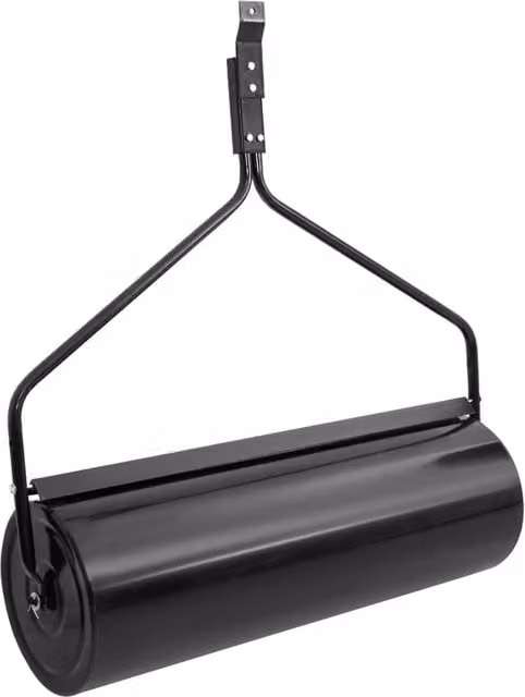 Berkfield Black Iron Manual Garden Lawn Roller with 63 L Capacity – 1