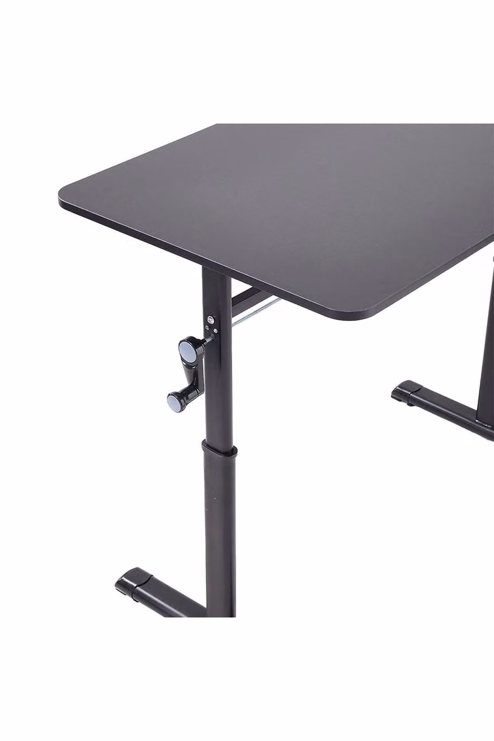 Garden Sanctuary Height Adjustable Minimalist Desk in Black – 3