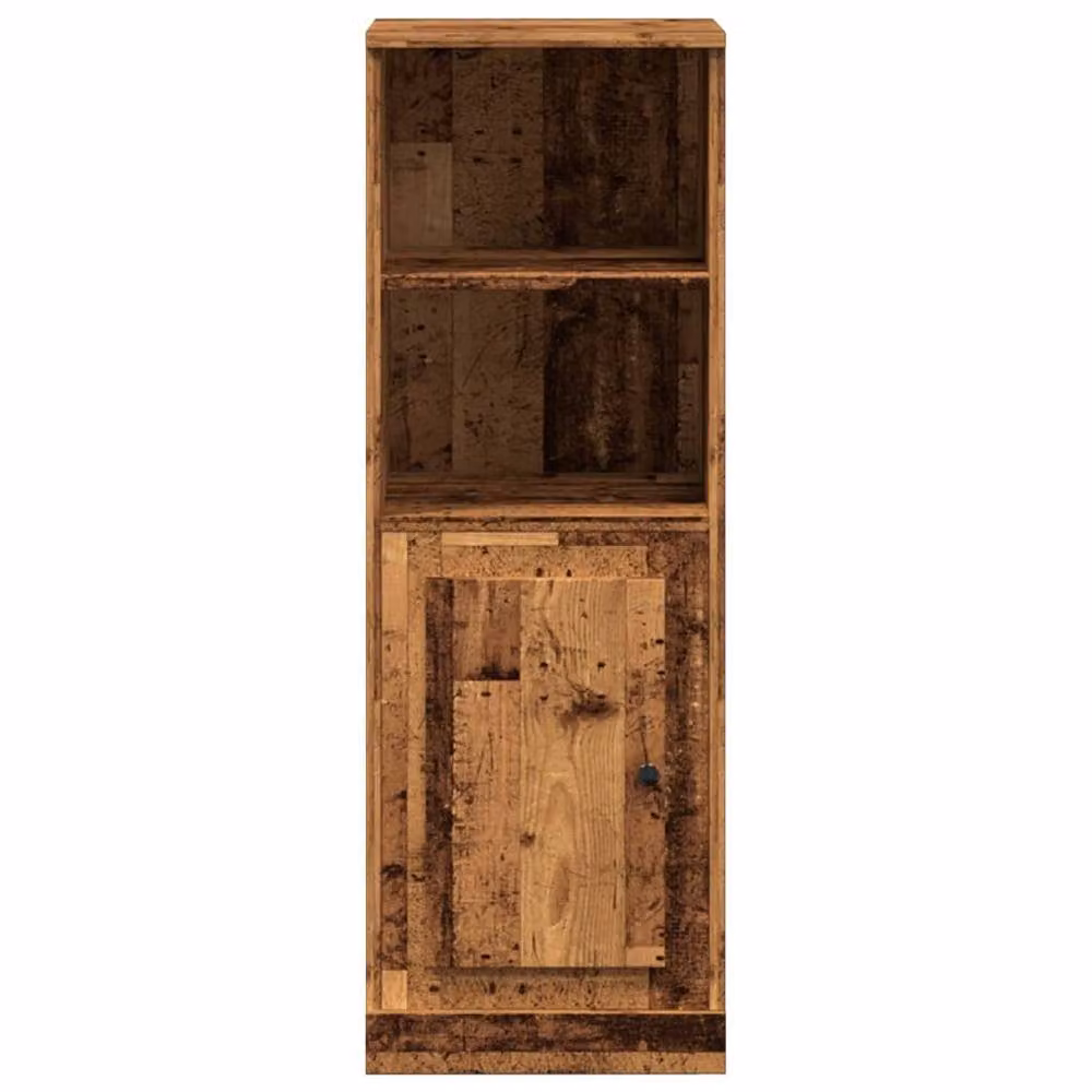 Berkfield Home Highboard in Old Wood Brown, W/D/H: 36 x 35.5 x 103.5 cm – 2