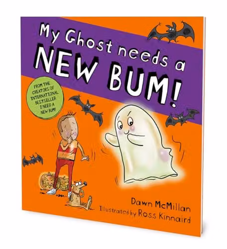 My Ghost Needs a New Bum by Scholastic, a multicolour spooky picture book – 2